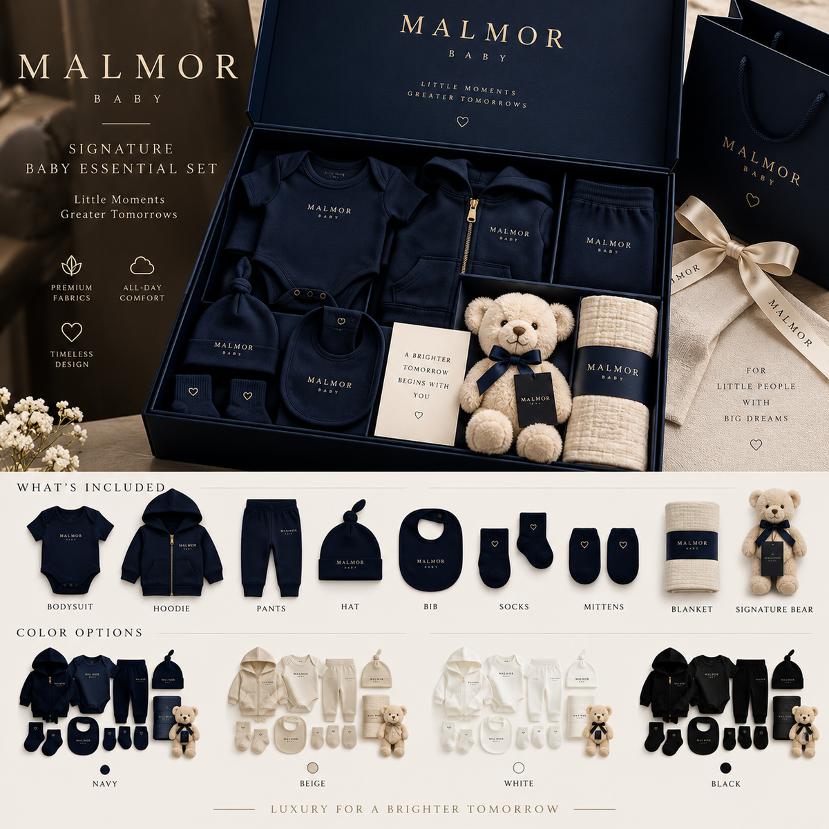 MALMOR Signature baby essential set